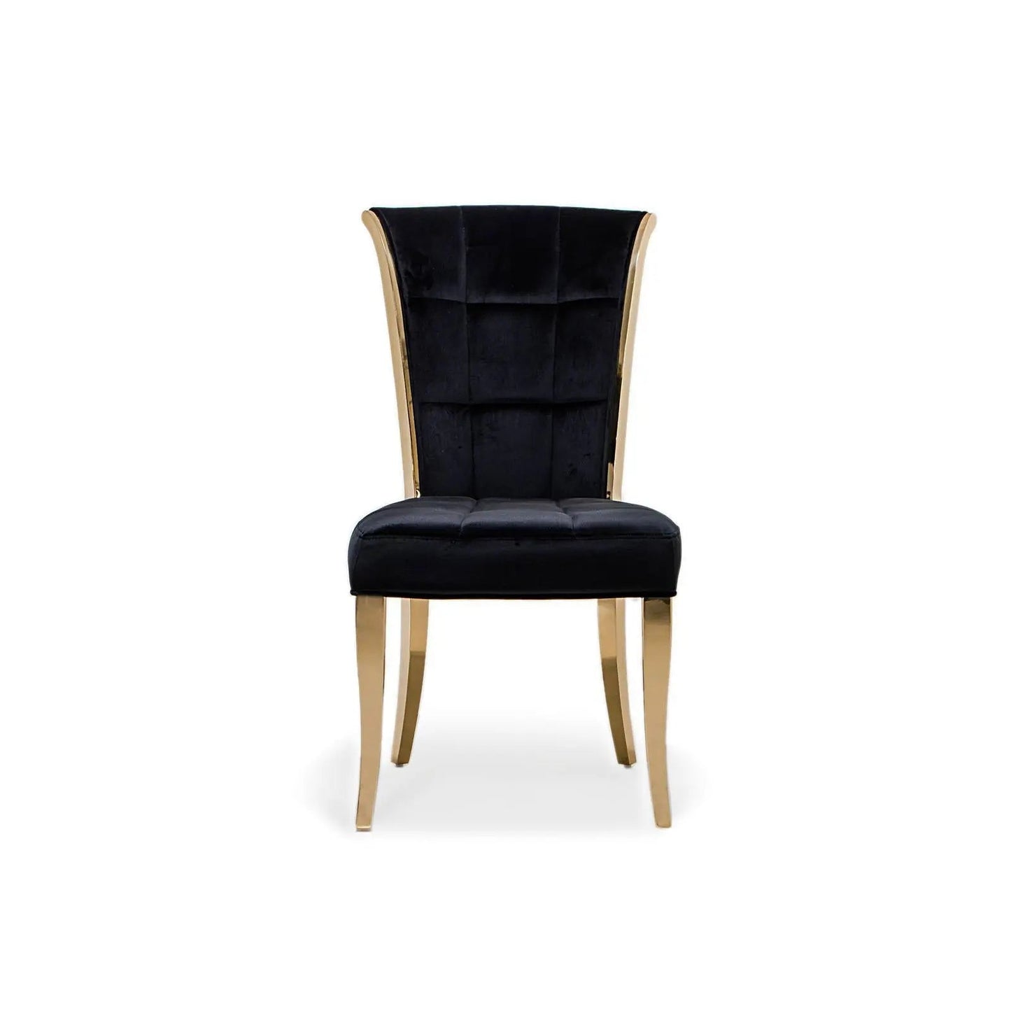 Alanso Gold Black Dining Chair