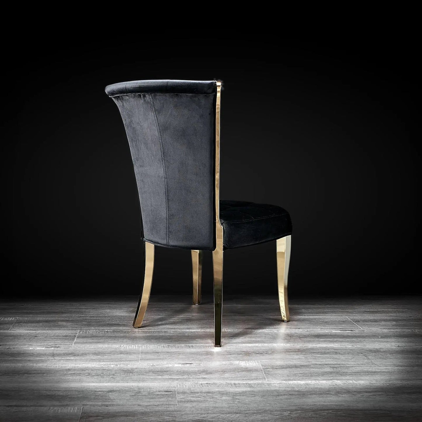 Alanso Gold Modern Dining Chair