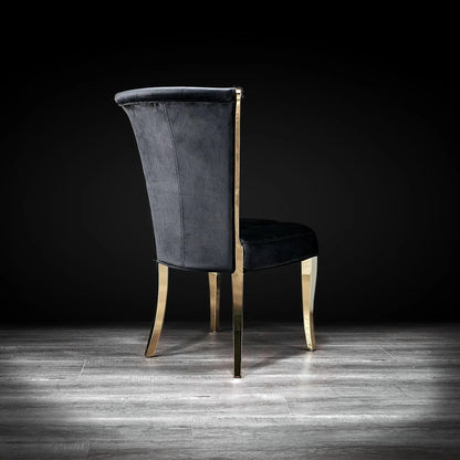 Alanso Gold Modern Dining Chair