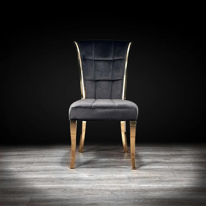 Alanso Gold Modern Dining Chair