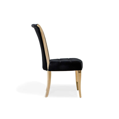 Alanso Gold Modern Dining Chair