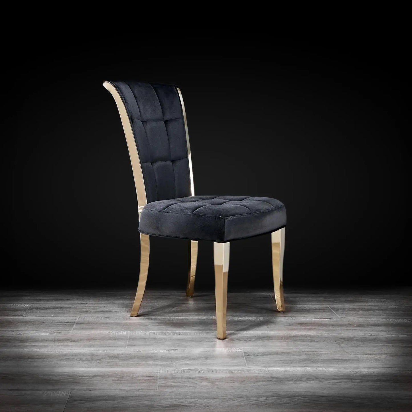 Alanso Gold Modern Dining Chair