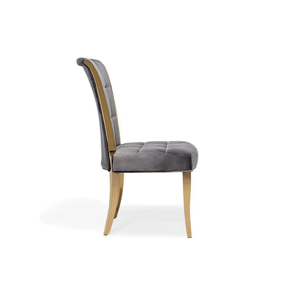 Alanso Gold Modern Dining Chair