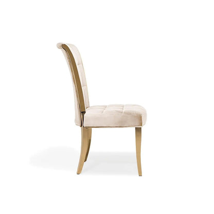 Alanso Gold Modern Dining Chair