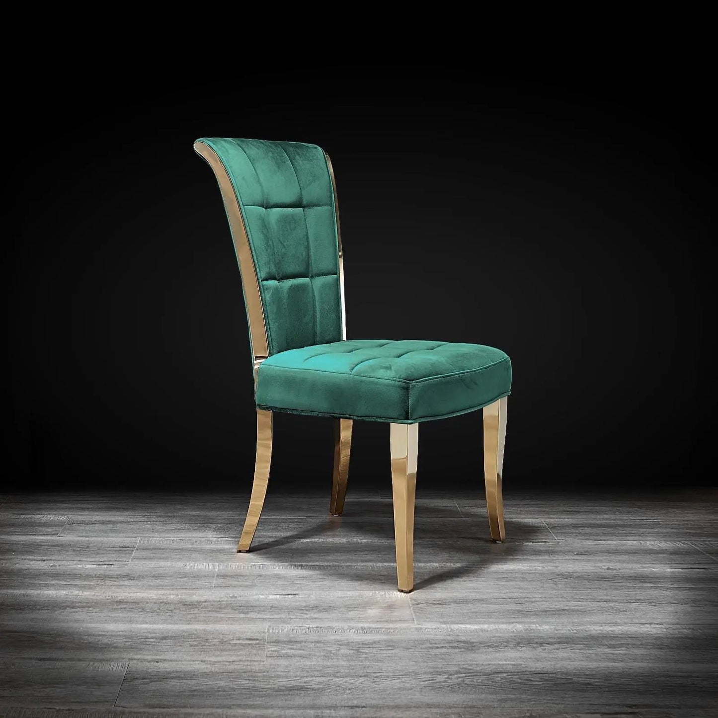 Alanso Gold Modern Dining Chair