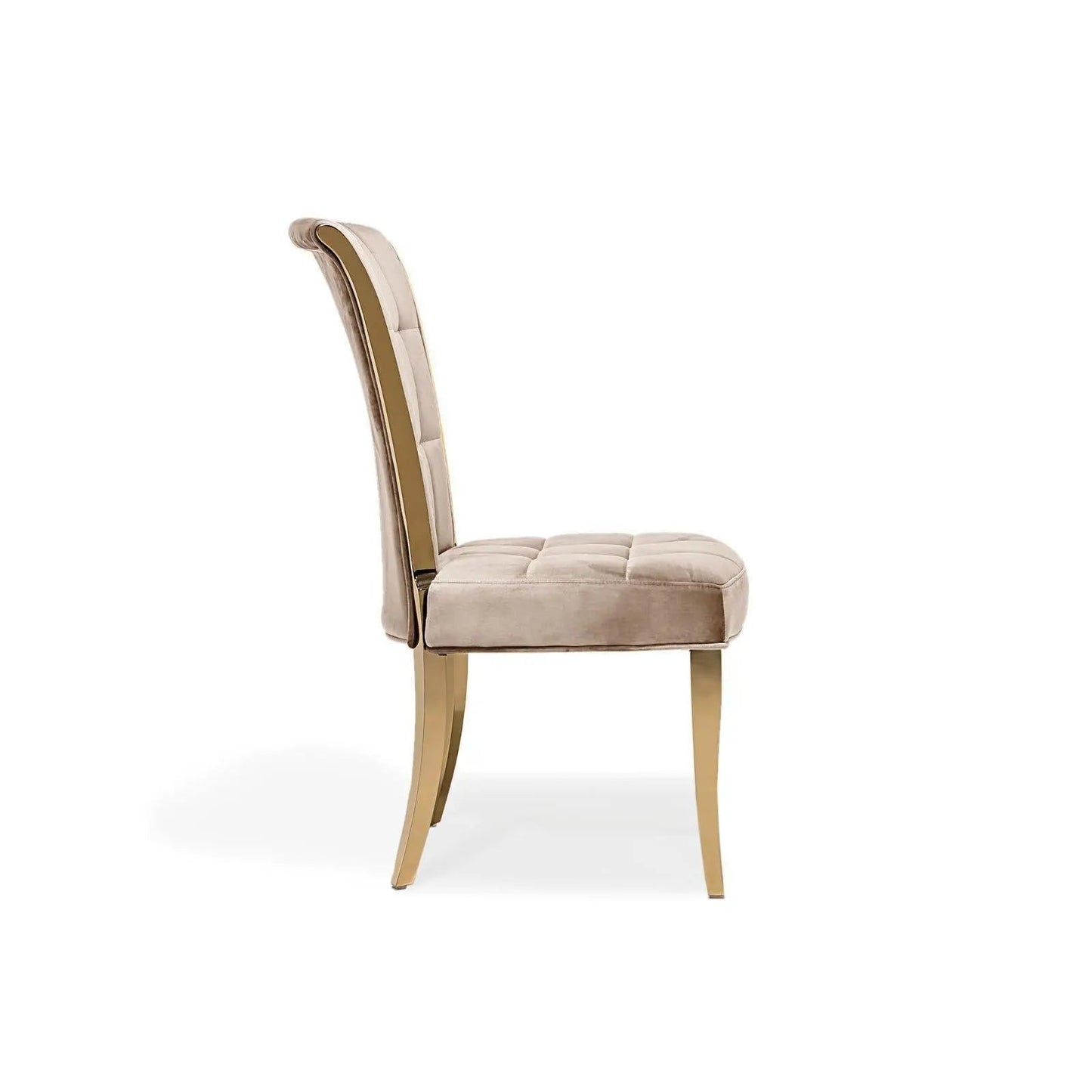 Alanso Gold Modern Dining Chair