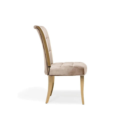 Alanso Gold Modern Dining Chair