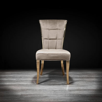 Alanso Gold Modern Dining Chair