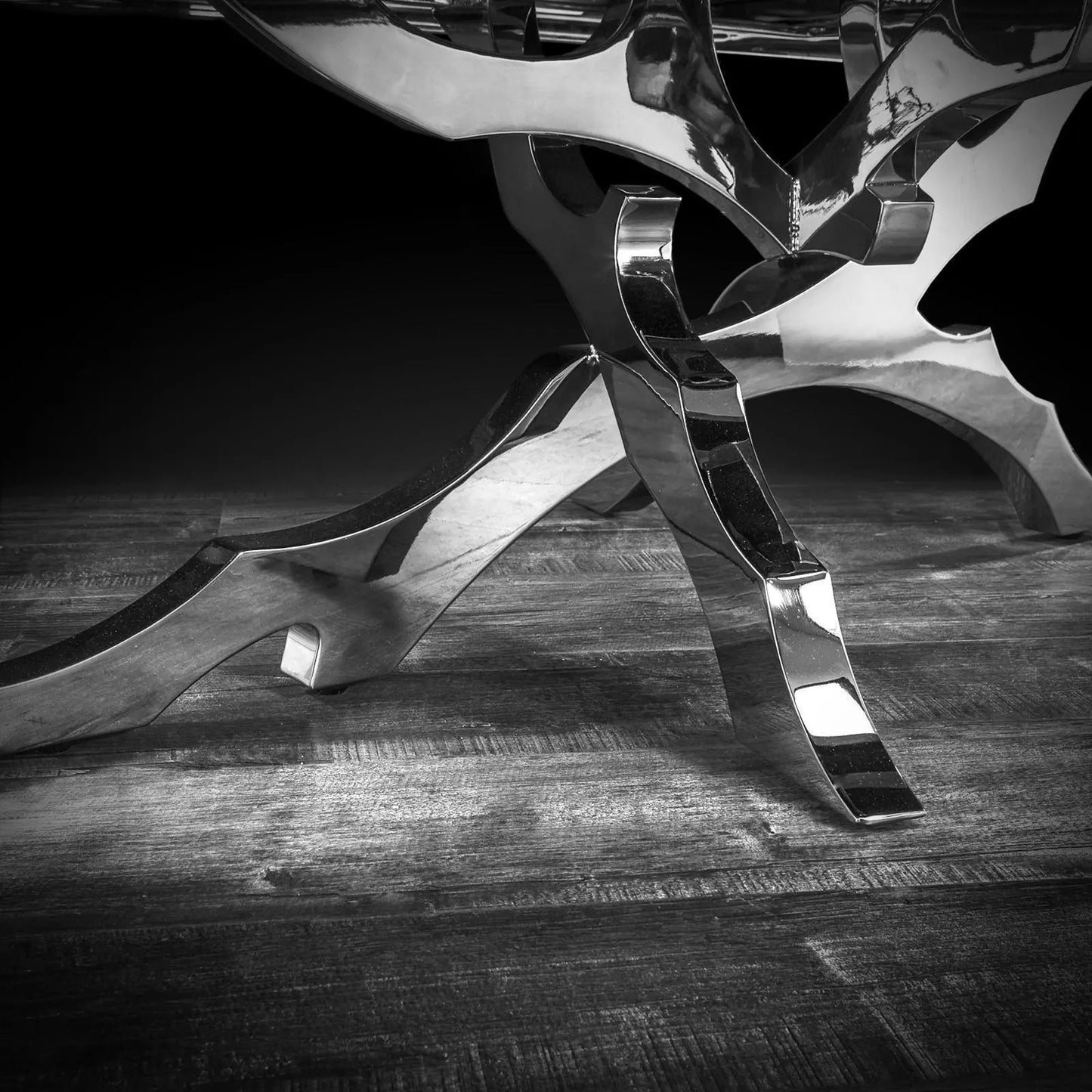 Albero Black Glass Top Rectangular Coffee Table – Sleek & Modern