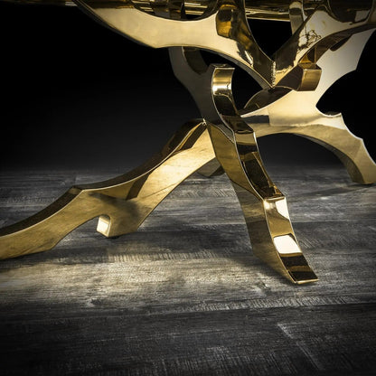 Albero Black Glass Top Rectangular Coffee Table – Sleek & Modern