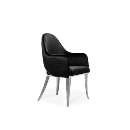 Alegra Silver Stylish Dining Chair