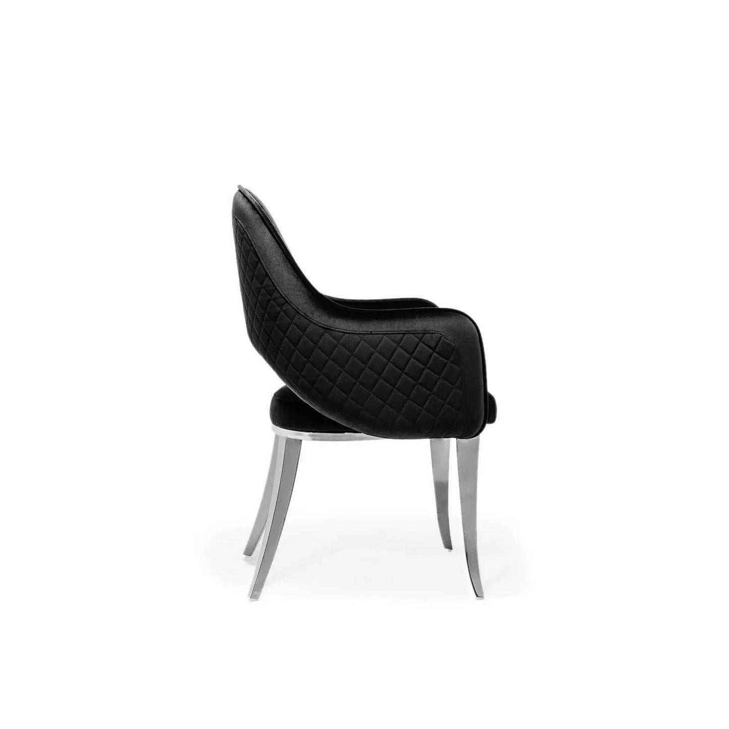 Alegra Silver Stylish Dining Chair