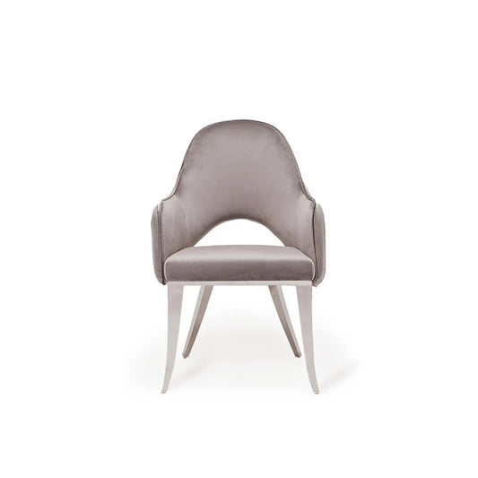 Alegra Silver Gray Dining Chair