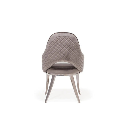 Alegra Silver Stylish Dining Chair