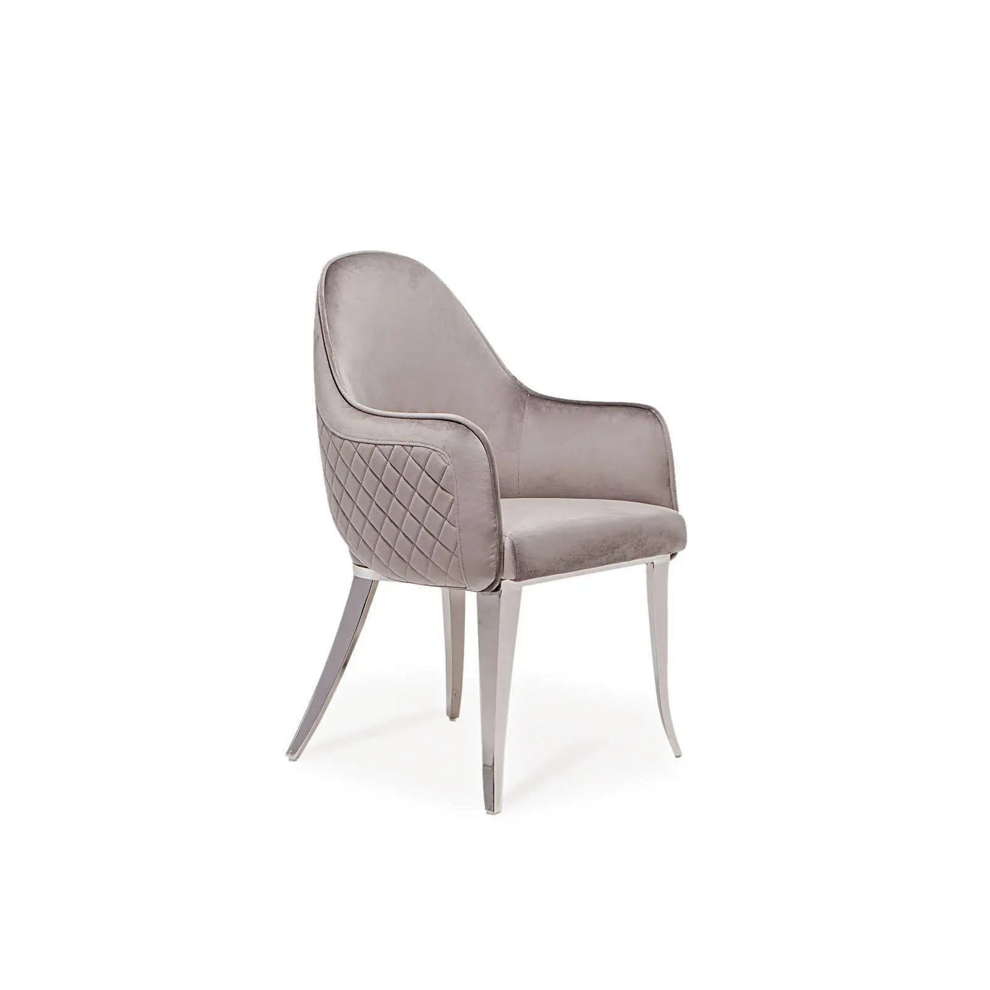 Alegra Silver Stylish Dining Chair