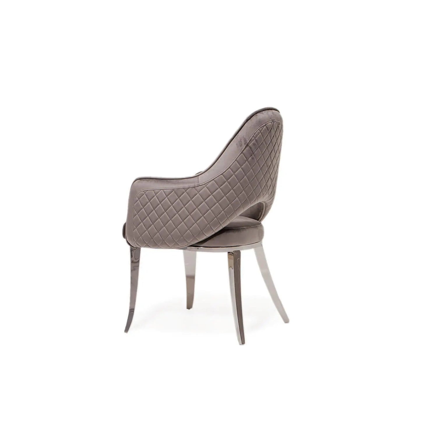 Alegra Silver Stylish Dining Chair