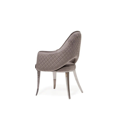 Alegra Silver Stylish Dining Chair