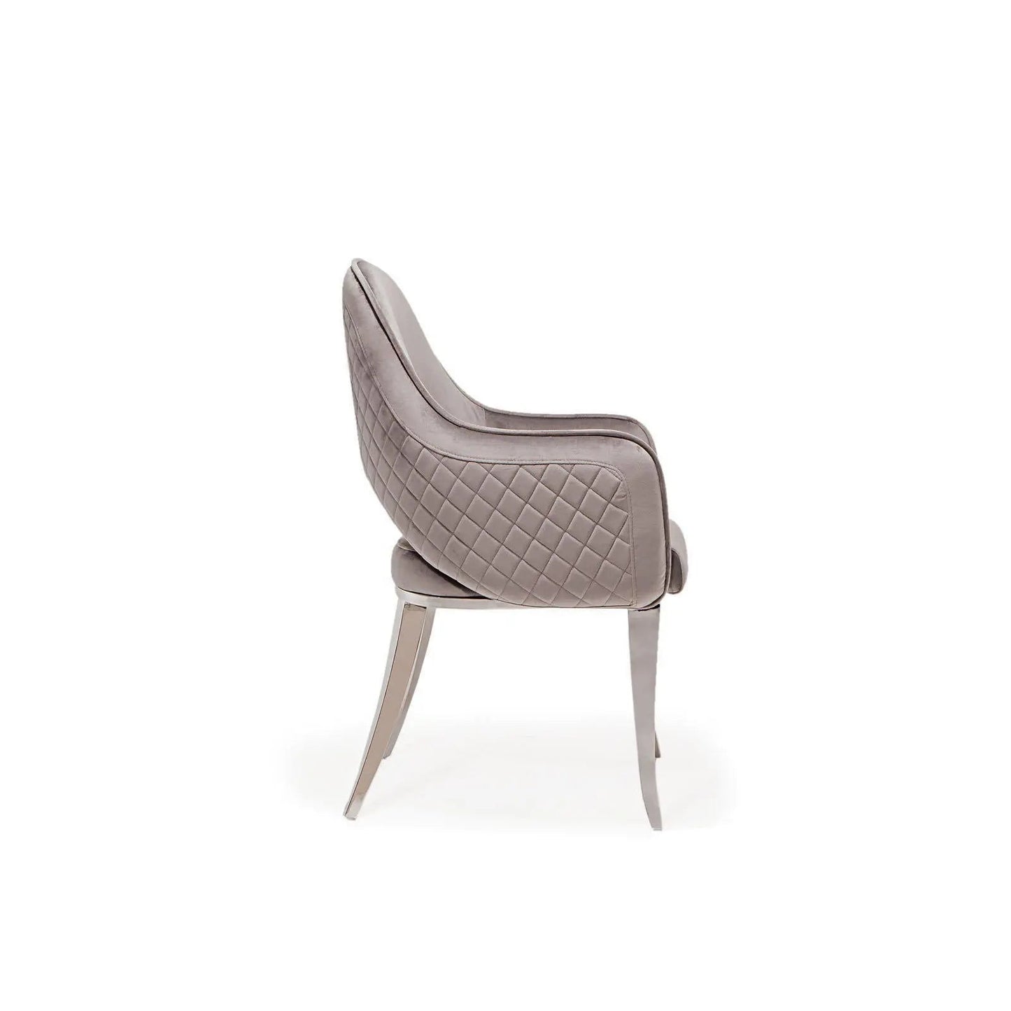 Alegra Silver Stylish Dining Chair