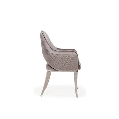 Alegra Silver Stylish Dining Chair