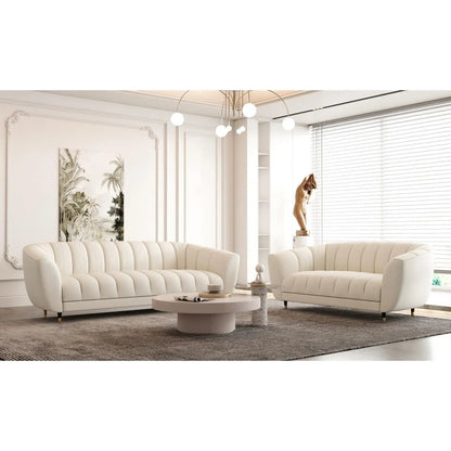 Alessandro Modern Sofa Set – White