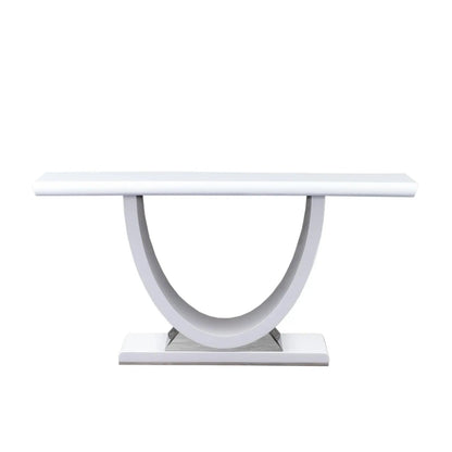 Aliosso White Console Table