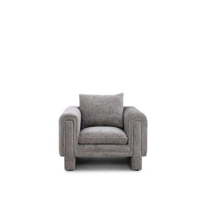 Andrea Dark Gray Modern Sofa Set