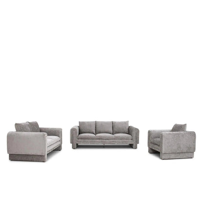 Andrea Sofa Set – Dark Gray