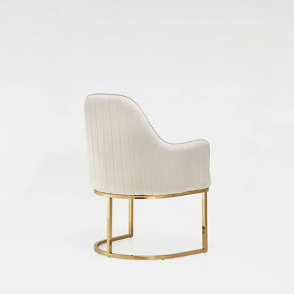 Andria Titanium Gold Premium Dining Chair