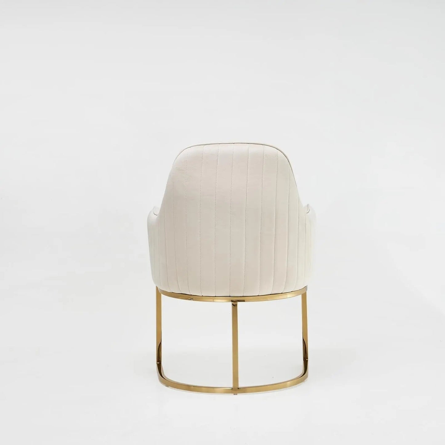 Andria Titanium Gold Premium Dining Chair