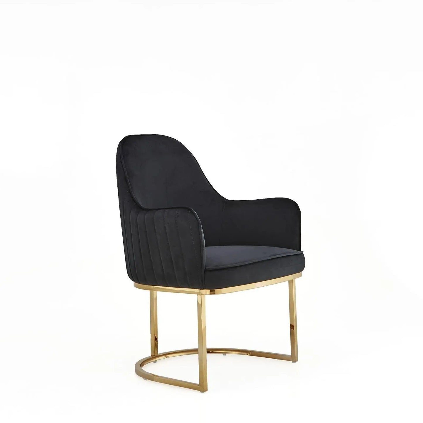 Andria Titanium Gold Premium Dining Chair