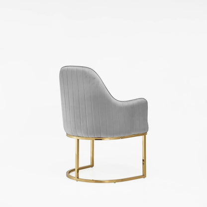 Andria Titanium Gold Premium Dining Chair