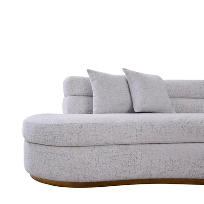 Ariella Ivory Sectional Sofa – Elegant Design