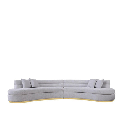 Ariella Ivory Sectional Sofa – Elegant Design