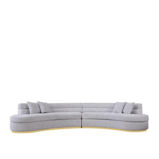 Ariella Ivory Sectional Sofa – Elegant Design