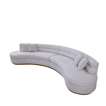 Ariella Ivory Sectional Sofa – Elegant Design