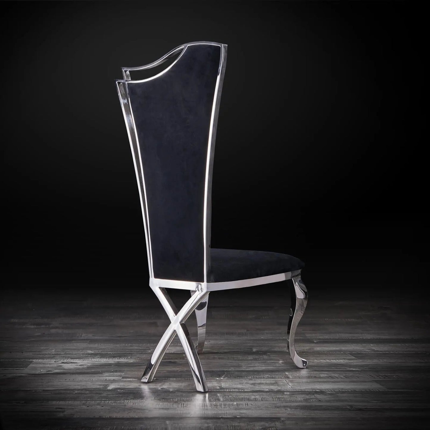 Belladonna Silver Classic Dining Chair