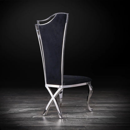 Belladonna Silver Classic Dining Chair