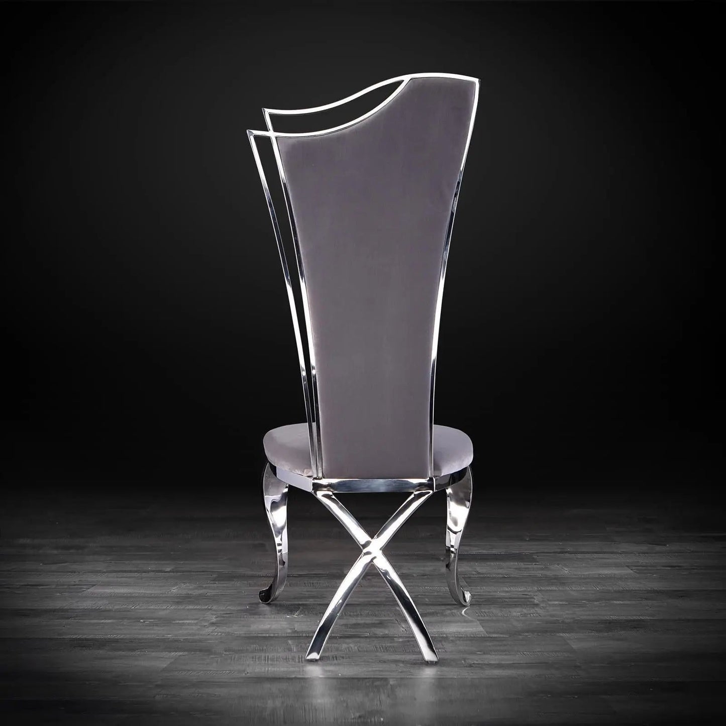 Belladonna Silver Classic Dining Chair