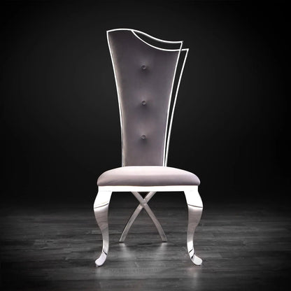 Belladonna Silver Classic Dining Chair