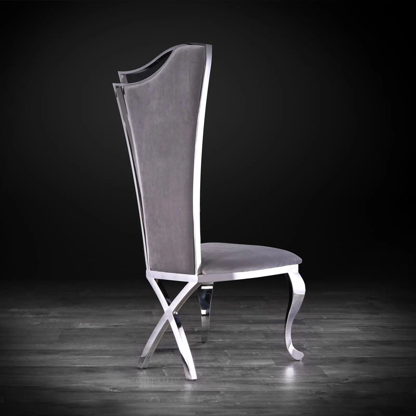 Belladonna Silver Classic Dining Chair