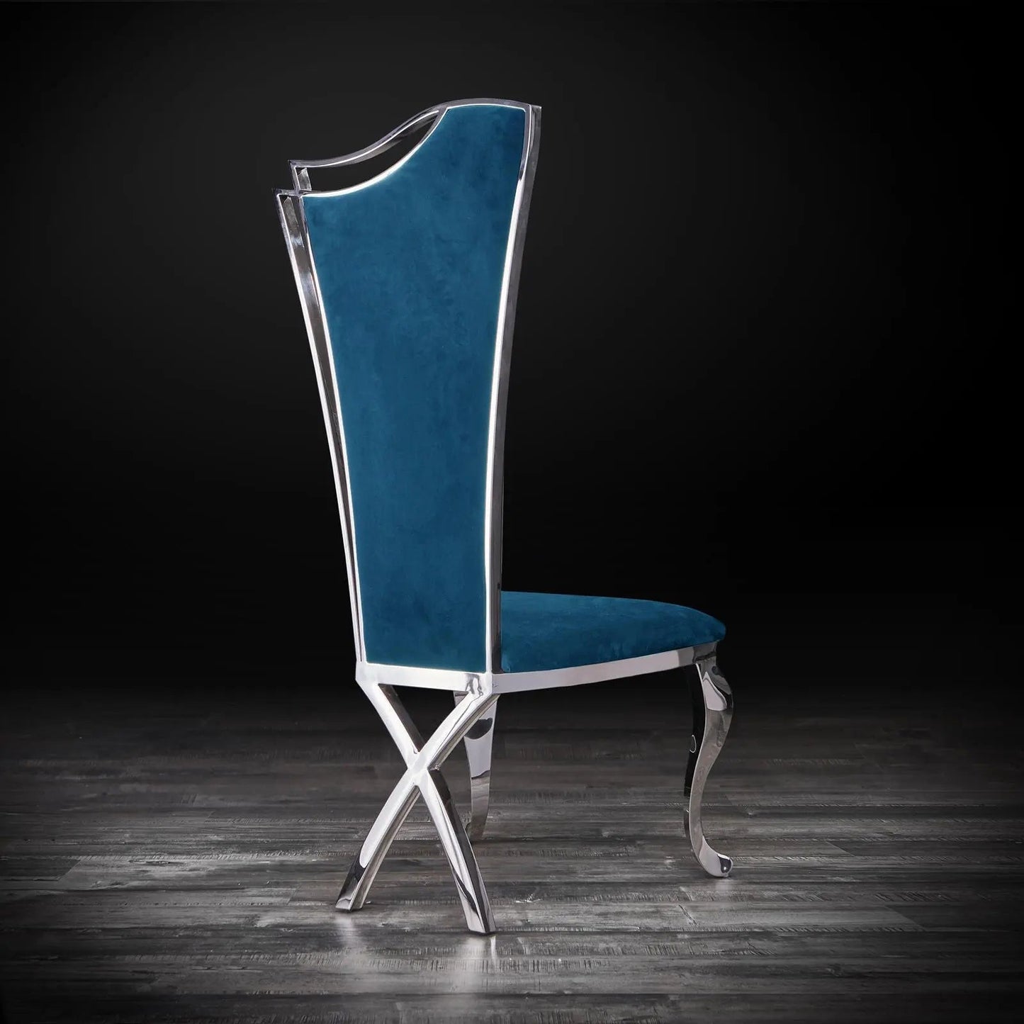 Belladonna Silver Classic Dining Chair