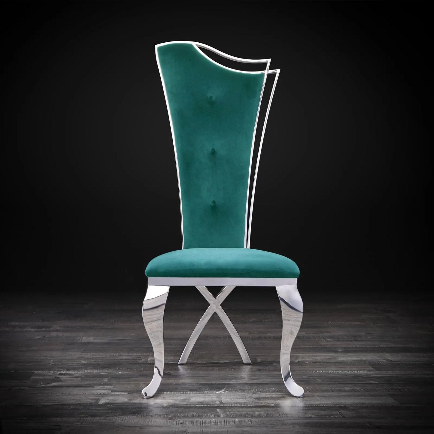 Belladonna Silver Classic Dining Chair