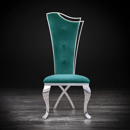 Belladonna Silver Classic Dining Chair