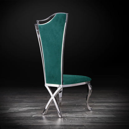 Belladonna Silver Classic Dining Chair