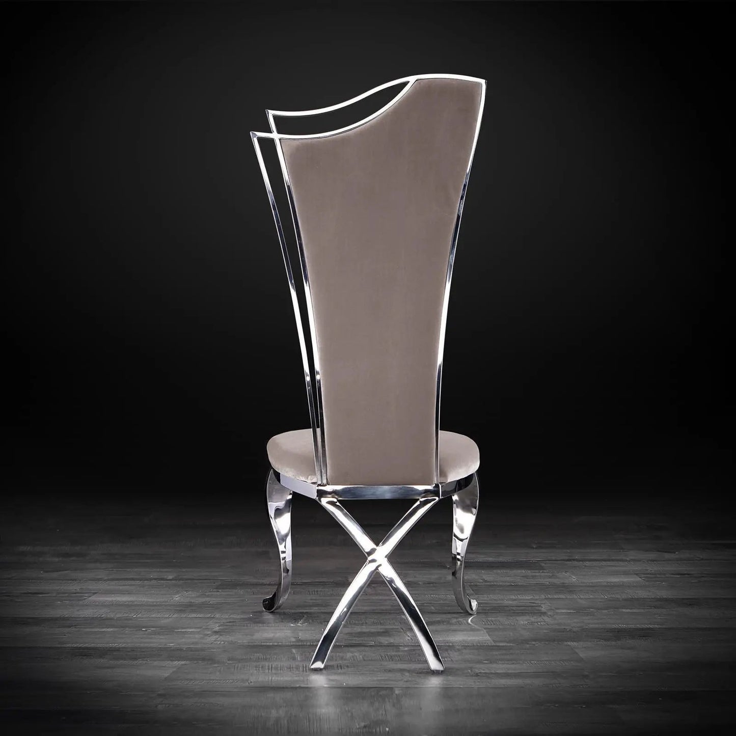 Belladonna Silver Classic Dining Chair