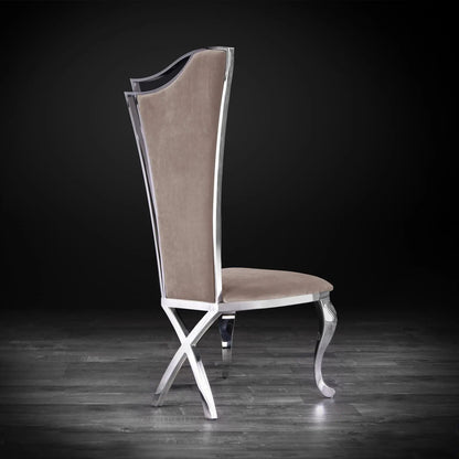 Belladonna Silver Classic Dining Chair