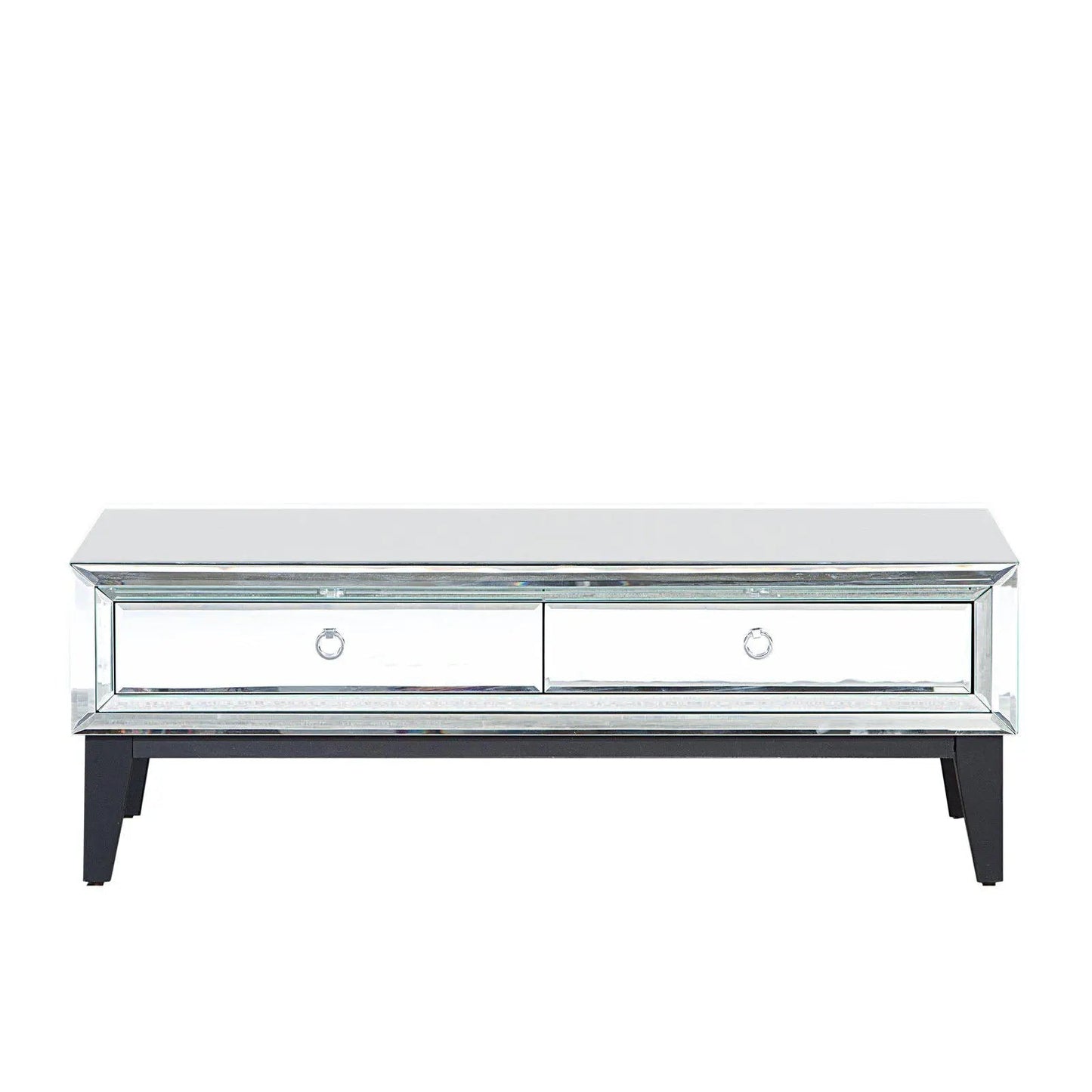 Beverly Mirrored Coffee Table – Elegant & Modern
