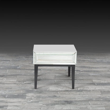 Beverly End Table | Mirrored Finish for Elegant Look