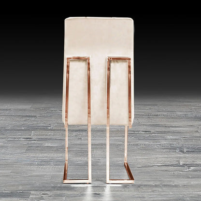 Cameron Rose Gold Elegant Dining Chair