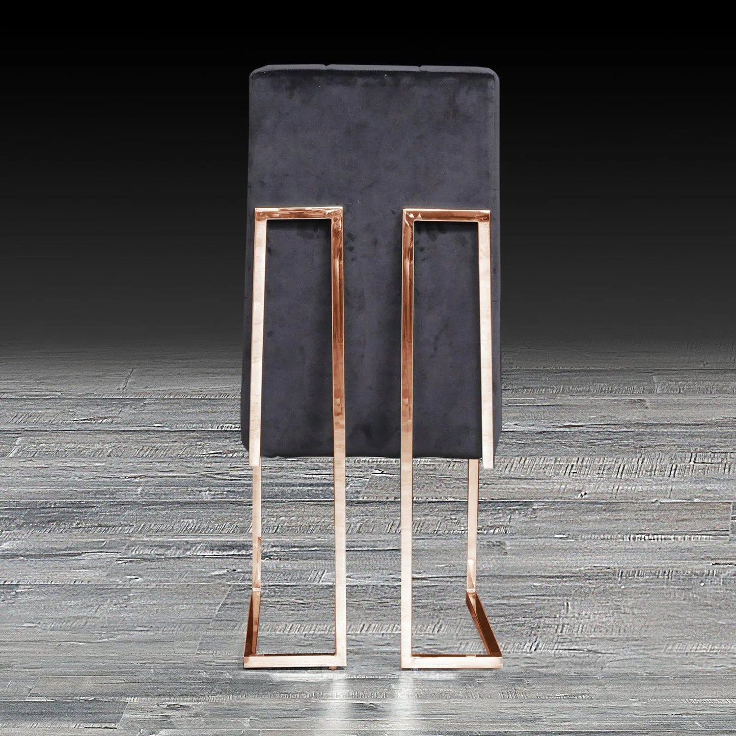 Cameron Rose Gold Elegant Dining Chair